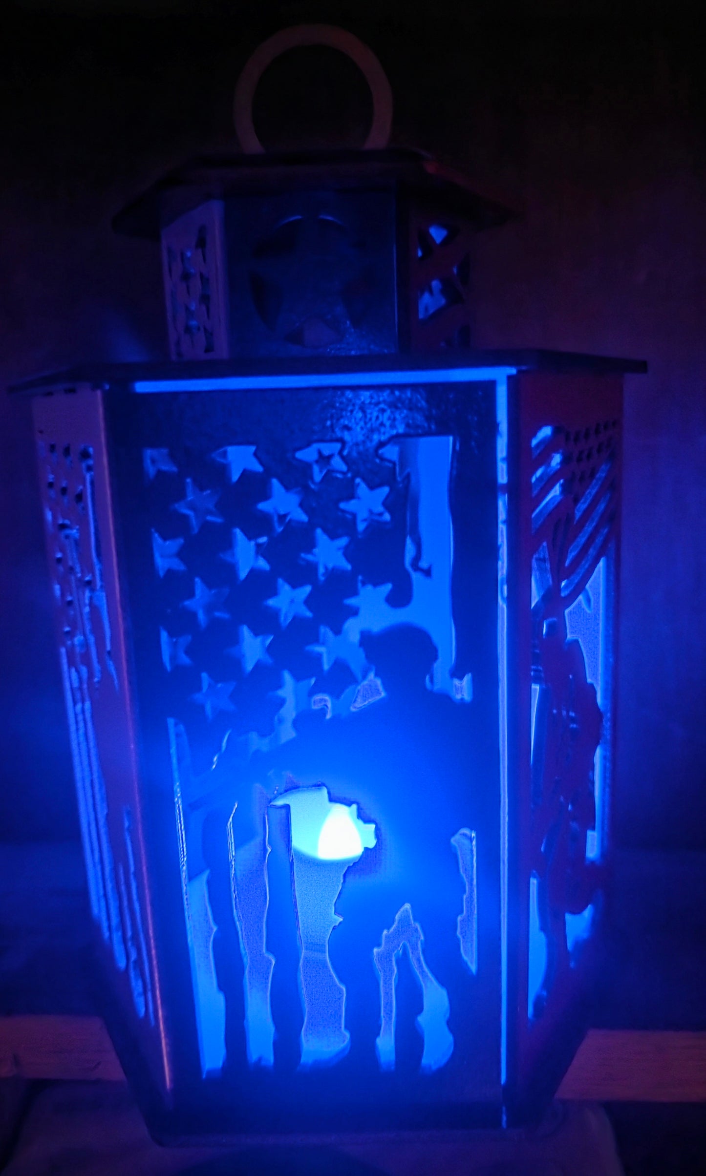 Lantern, Patriotic/Soldier