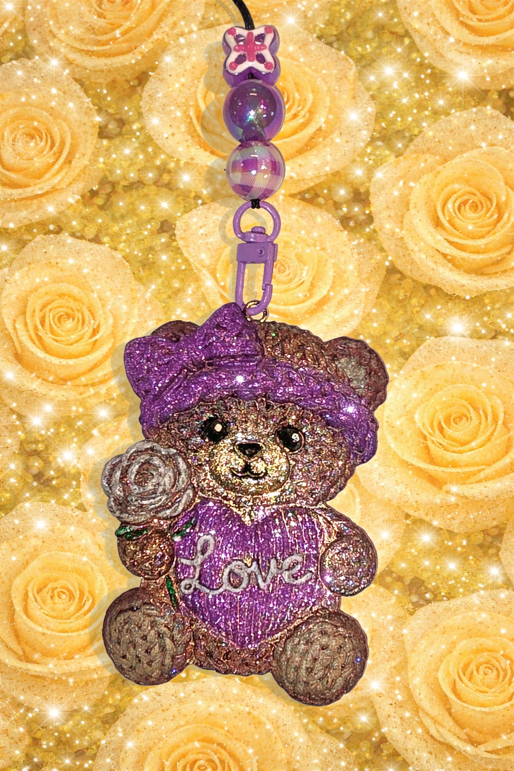 Freshie, Knitted heart Bear
