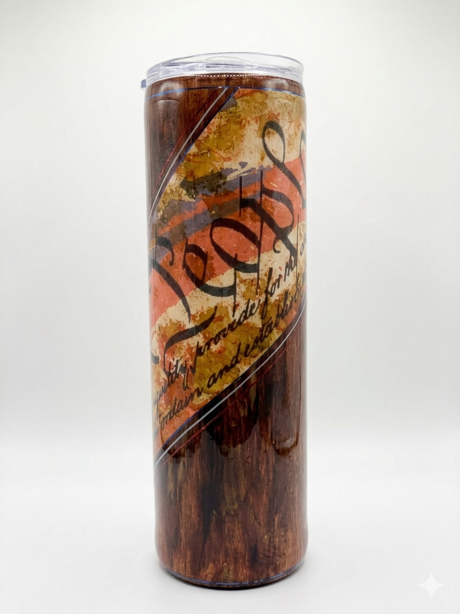Tumbler, We The People, Woodgrain 30oz