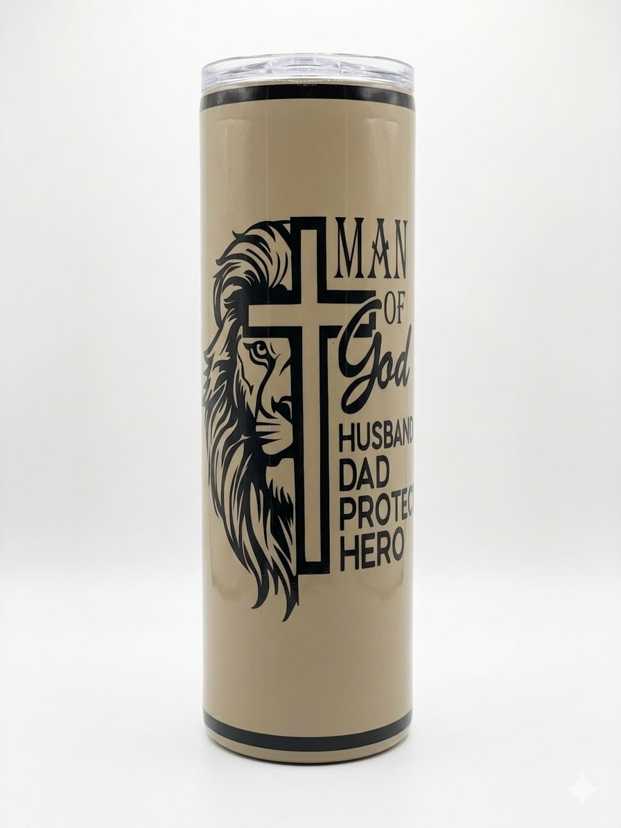 Tumbler, Man of God 30oz