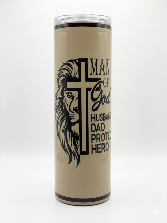 Tumbler, Man of God 30oz