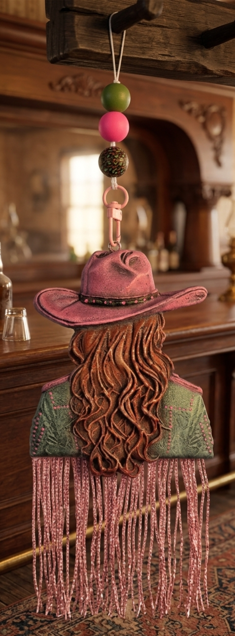 Freshie, Cowgirl w/Pink fringe