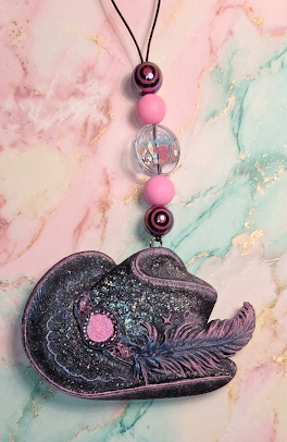 Freshie, Hat w/Acrylic Country Girl Focal