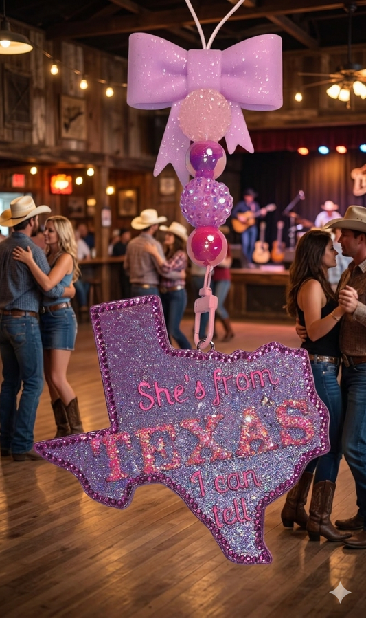 Freshie, She's from Texas (Purple)