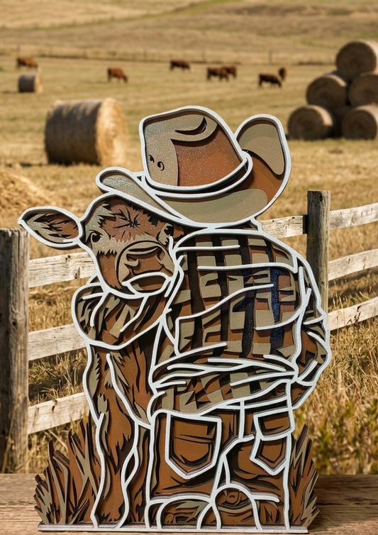 Lil Buckaroo & Friend Wall Decor