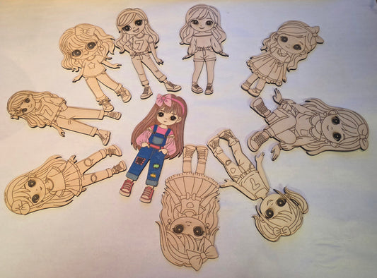 Paint Kit, Dolls