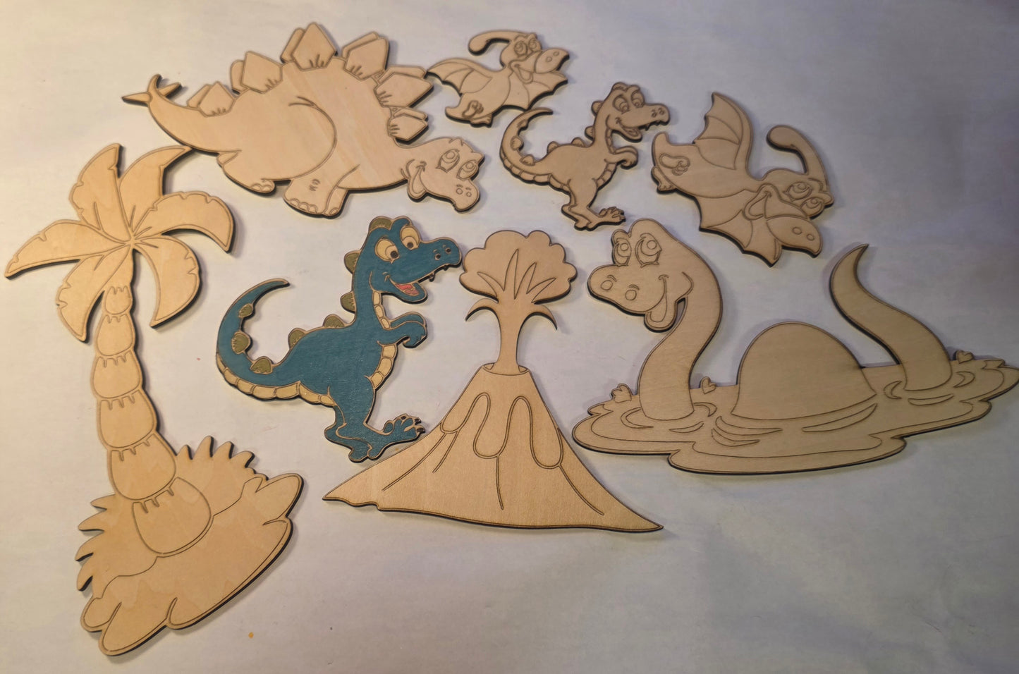 Paint Kit, Dinosaurs