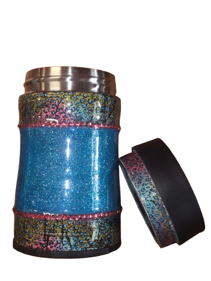 Tumbler, Can/Bottle Cooler -  Leopard