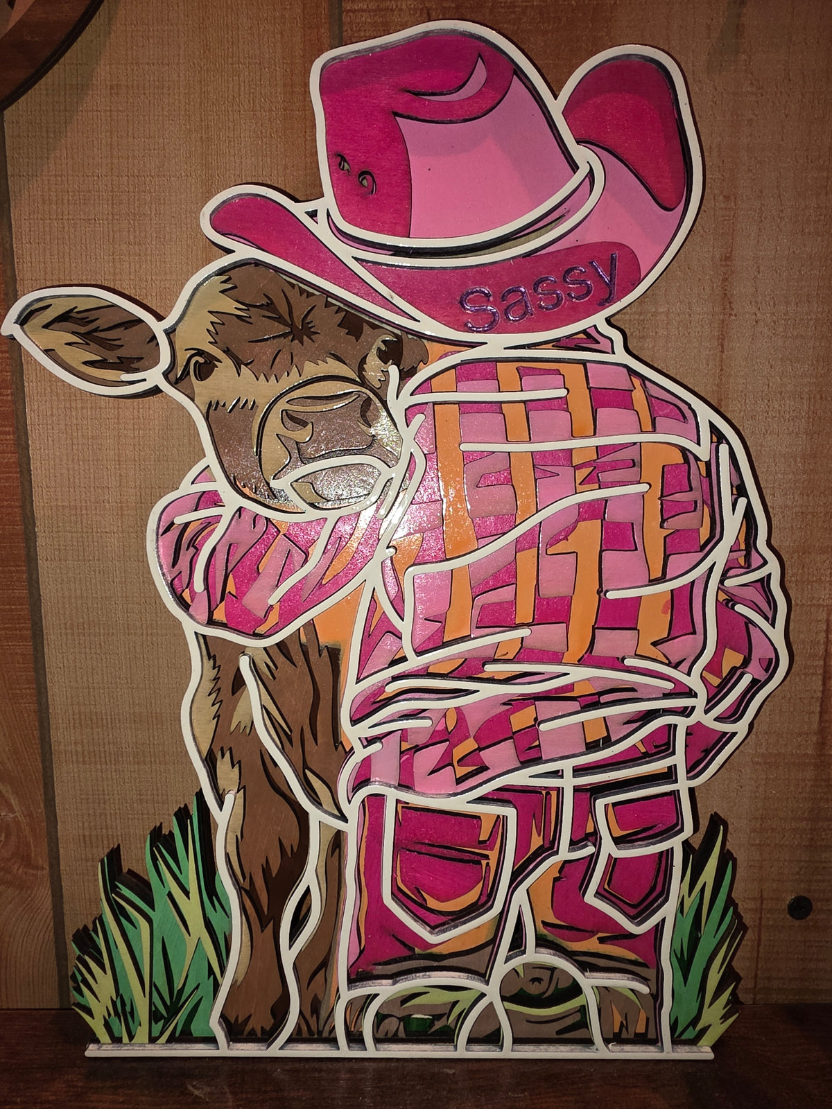 Lil Buckaroo & Friend Wall Decor