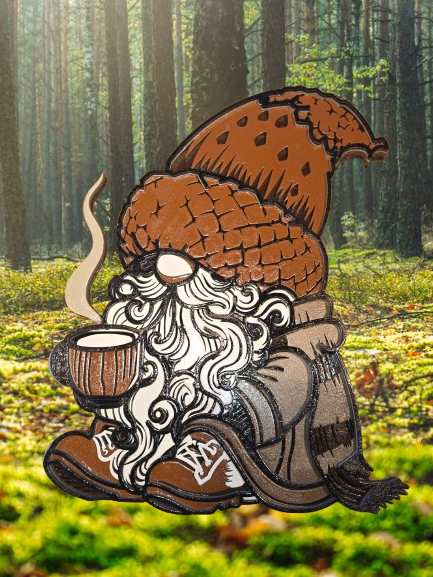 Gnome, Autumn Wall Hanging