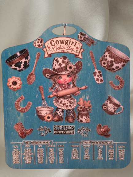 Wall Art, Cowgirl Cookie Shop