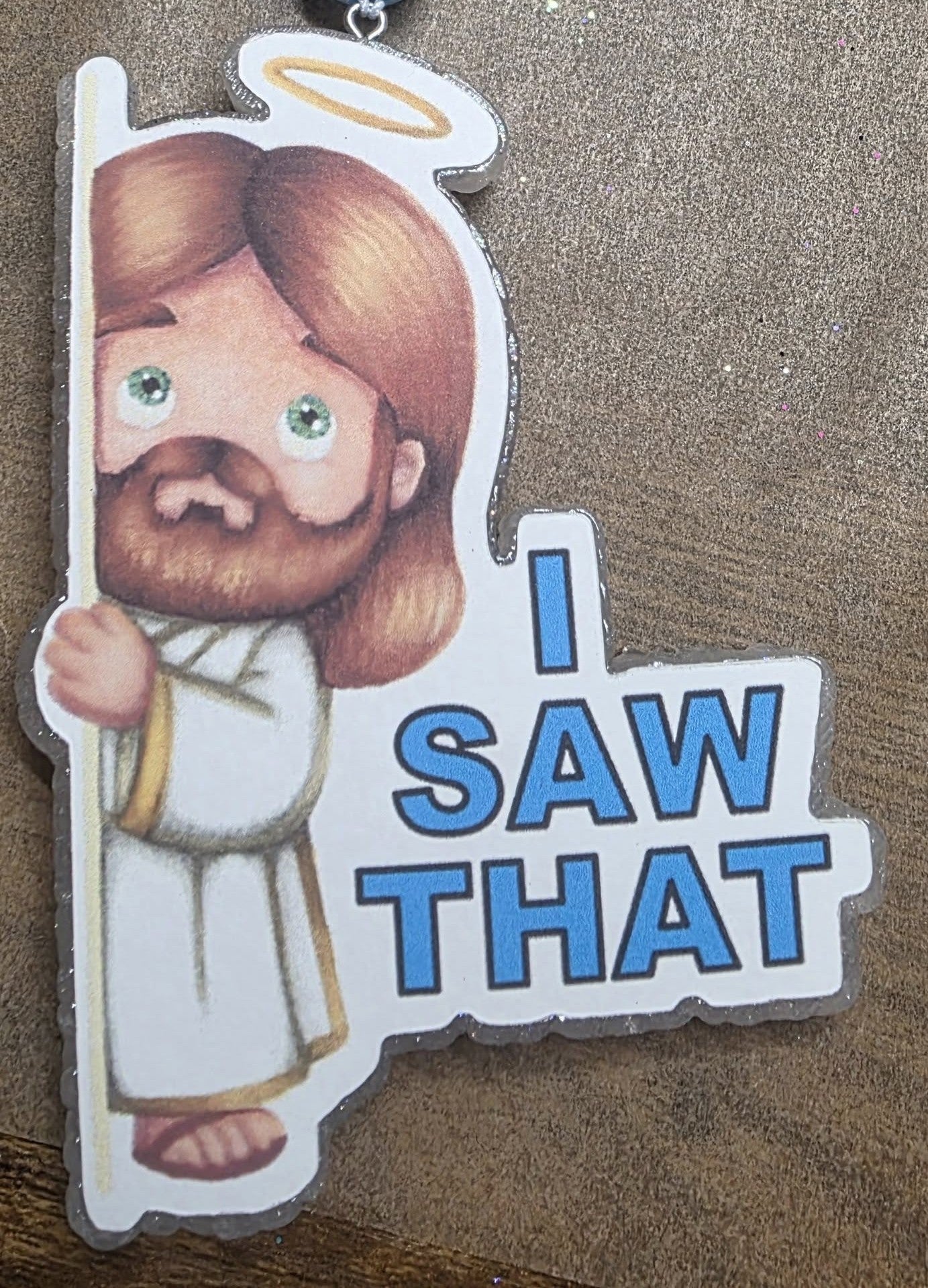 Freshie, I saw that (Hanger sold separate)