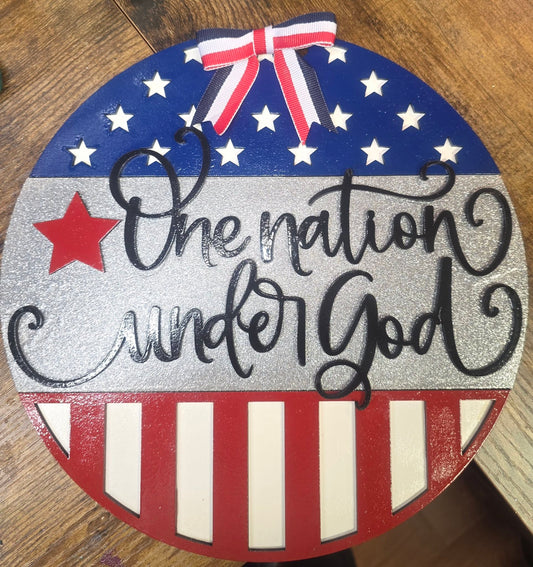 Welcome Sign, Patriotic