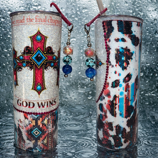Tumbler, God Wins 20oz
