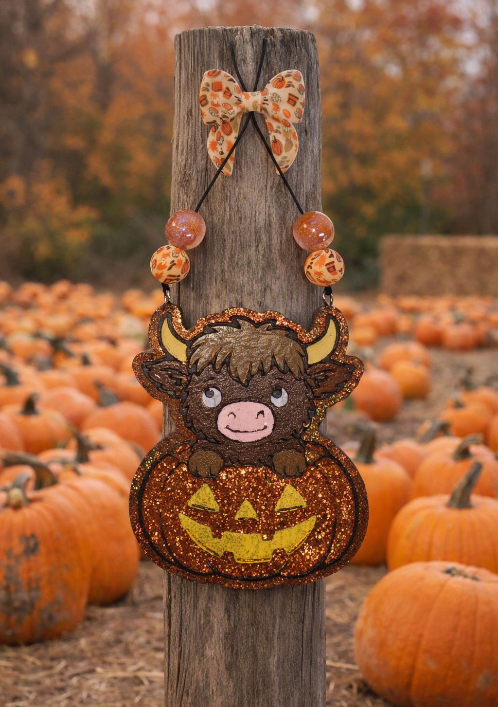 Freshie, Pumpkin Patch Cow