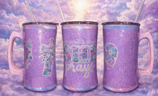 Tumbler, 20oz Mug SHE PRAYS