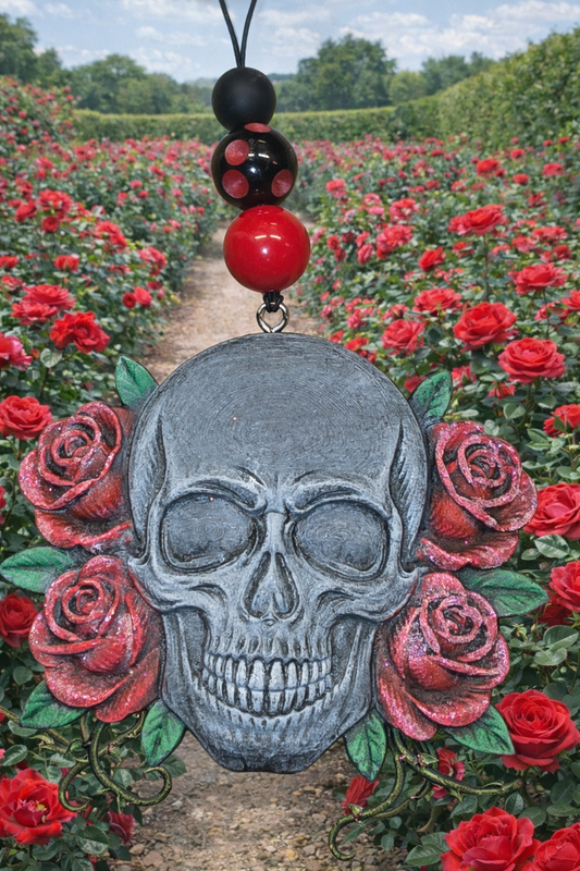 Freshie, Skull w/roses