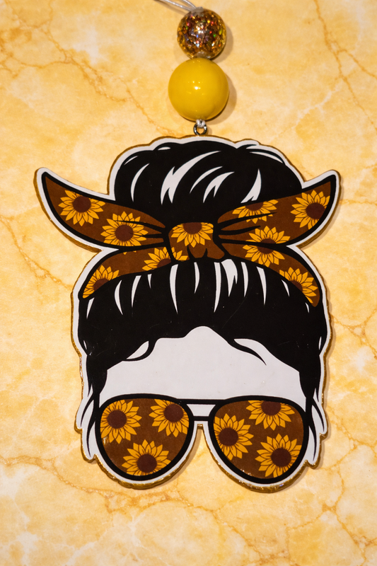 Freshie, Mom Bun Sunflower